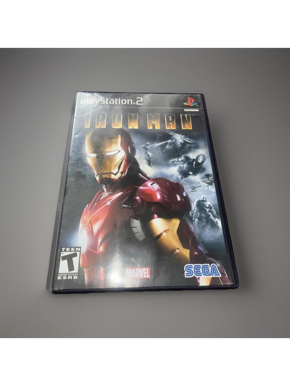 Iron Man (Sony PlayStation 2 PS2, 2008) Complete with Manual CIB Tested